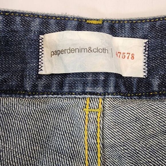 Paper Denim & Cloth Freighter Blue Jeans Size 28 - Picture 7 of 12